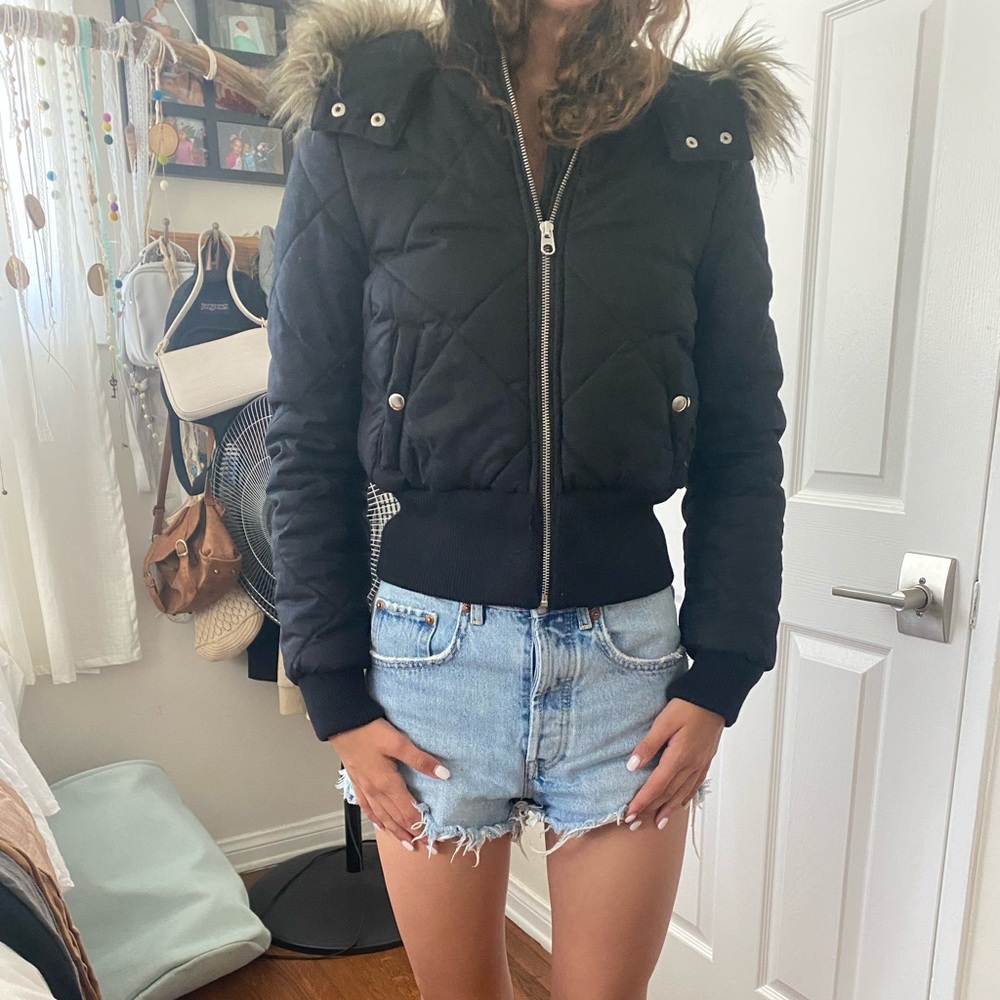Black Puffer Jacket